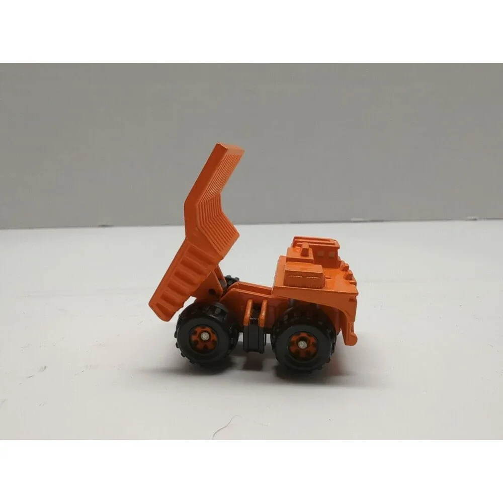 Vintage 1995 Micro Machine Orange Dump Truck